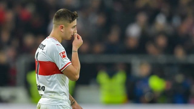 Pablo Maffeo wechselte vor der Saison für neun Millionen Euro von Manchester City zu den Schwaben. Pablo Maffeo wechselte vor der Saison für neun Millionen Euro von Manchester City zu den Schwaben.