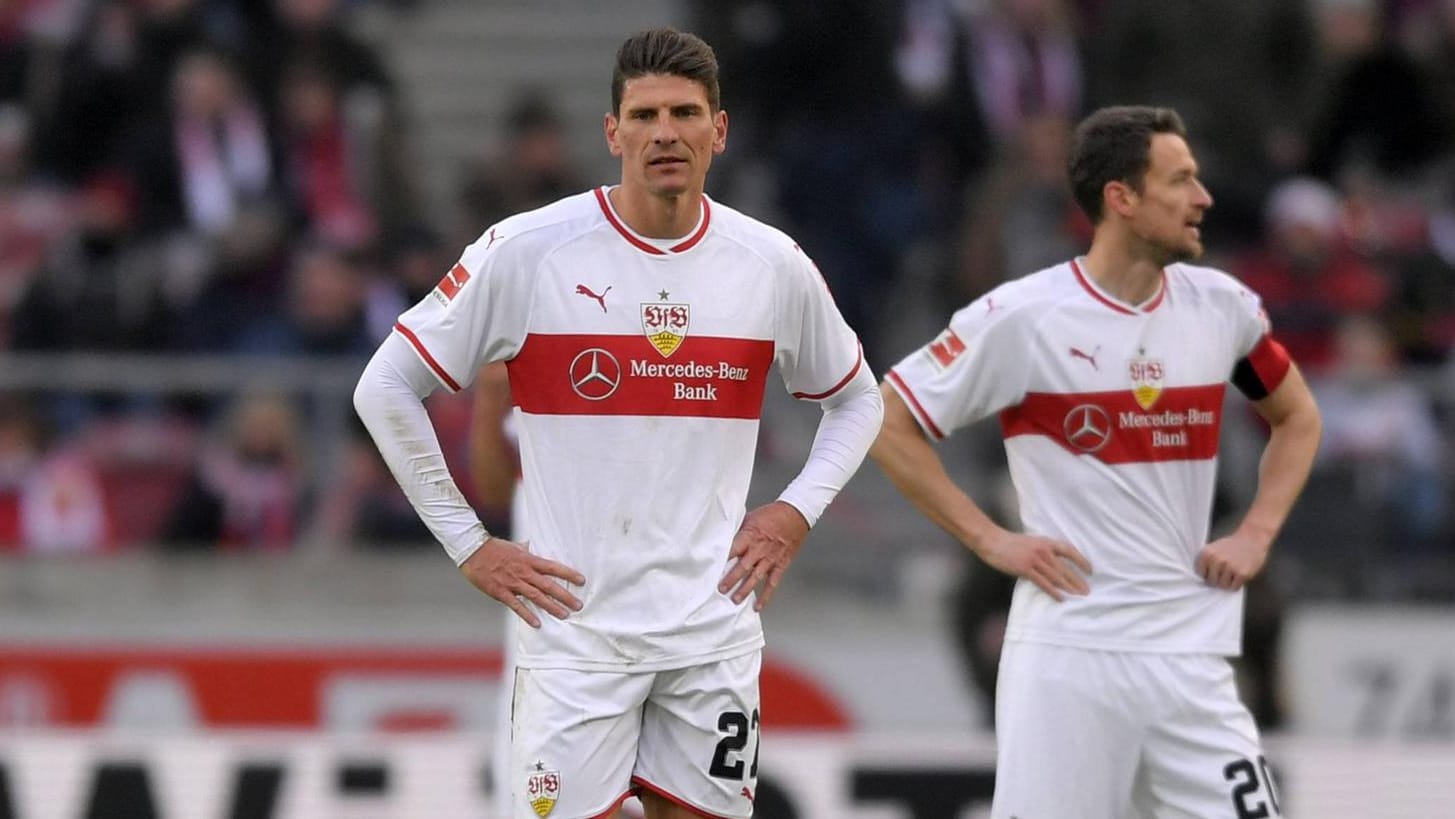 Ideenlos: Mario Gomez (l.) und Christian Gentner.