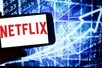 Netflix-Logo: Die Aktien des Streaming-Dienstes gehören zum Nasdaq.