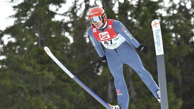 Fabian Rießle wurde am zweiten Tag im französischen Chaux-Neuve Dritter.