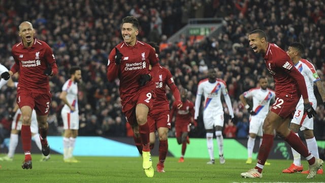 Die Mannschaft von Trainer Jürgen Klopp siegte nach Rückstand und in Unterzahl mit 4:3 gegen Crystal Palace.