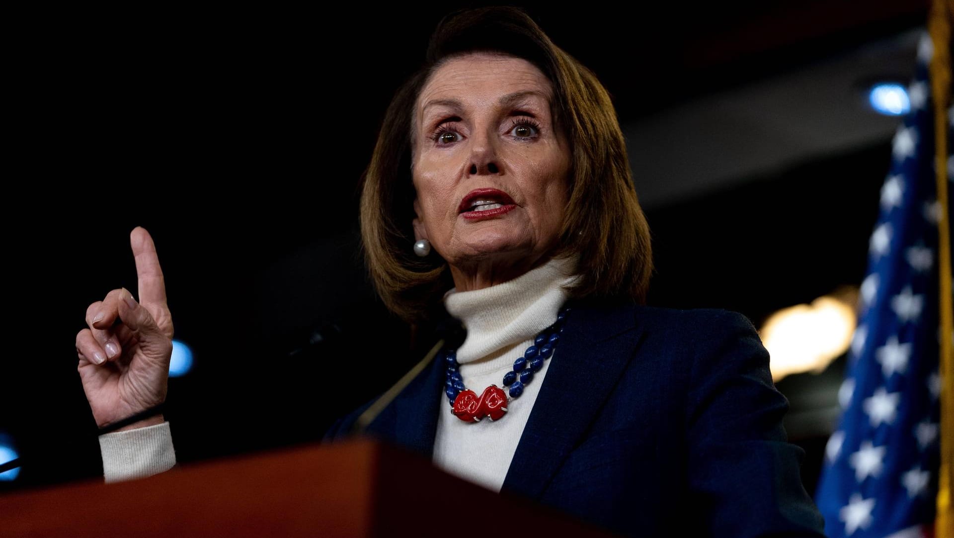 Nancy Pelosi, die Mehrheitsführerin der Demokraten im Repräsentantenhaus.