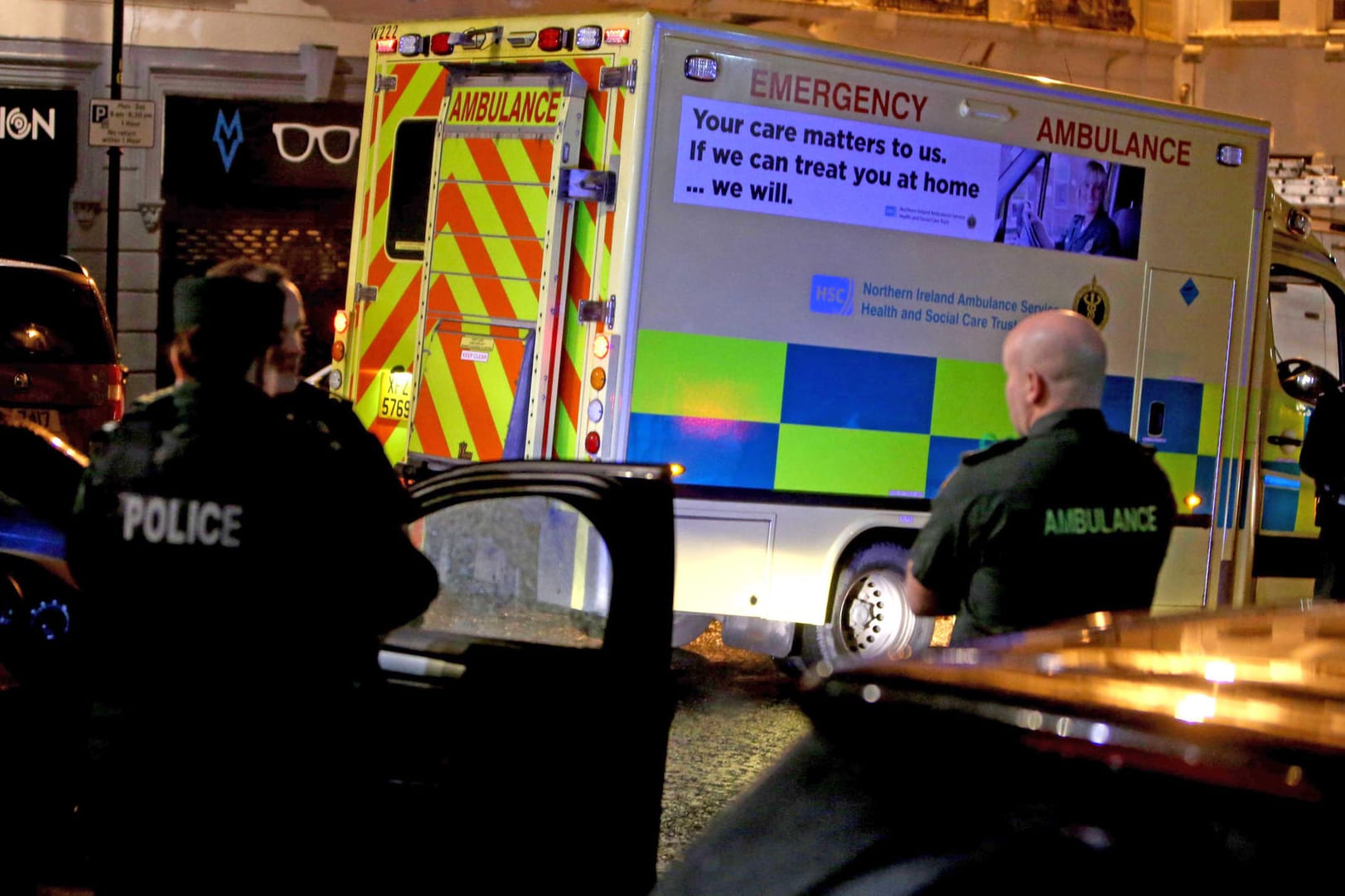 Der Explosionsort auf der Bishop Street im nordirischen Londonderry: Trotz des Karfreitagsabkommens gibt es immer wieder Auseinandersetzungen zwischen Katholiken und Protestanten.