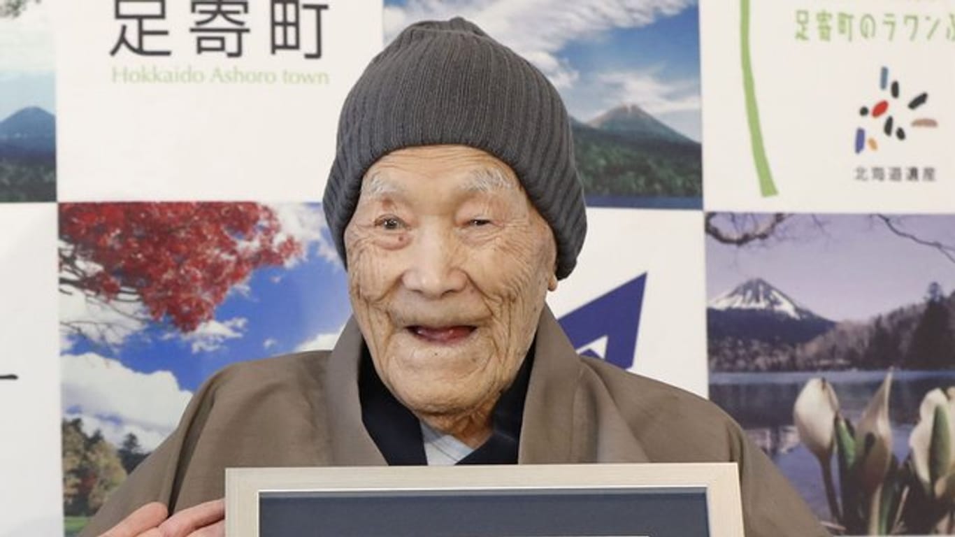 Masazo Nonaka: Der bislang älteste Mann der Welt im Alter von 113 Jahren gestorben.