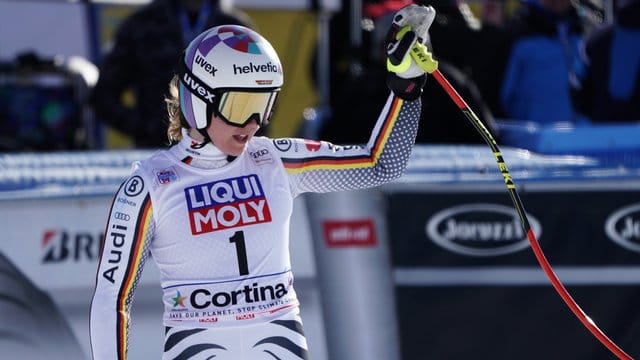 Wurde Neunte im Super-G von Cortina d'Ampezzo: Viktoria Rebensburg.