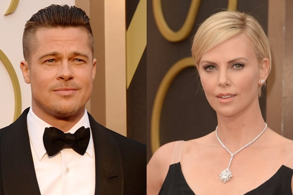 Brad Pitt und Charlize Theron: Sie sollen total verliebt sein.