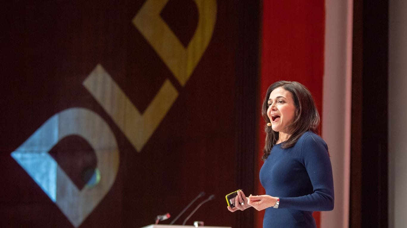Sheryl Sandberg: Die Geschäftsführerin von Facebook auf der Innovationskonferenz Digital-Life-Design (DLD)