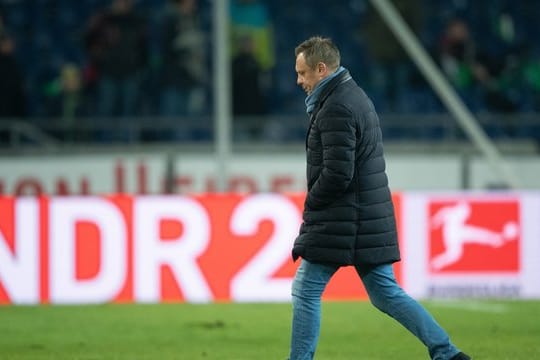 Muss er Hannover 96 verlassen? Trainer Andre Breitenreiter steht laut "Kicker" vor dem Aus.
