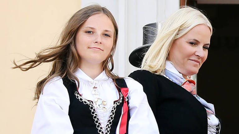 Tochter und Mutter: Prinzessin Ingrid Alexandra und Kronprinzessin Mette-Marit Im Frühjahr 2018.