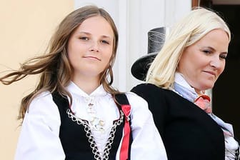 Tochter und Mutter: Prinzessin Ingrid Alexandra und Kronprinzessin Mette-Marit Im Frühjahr 2018.