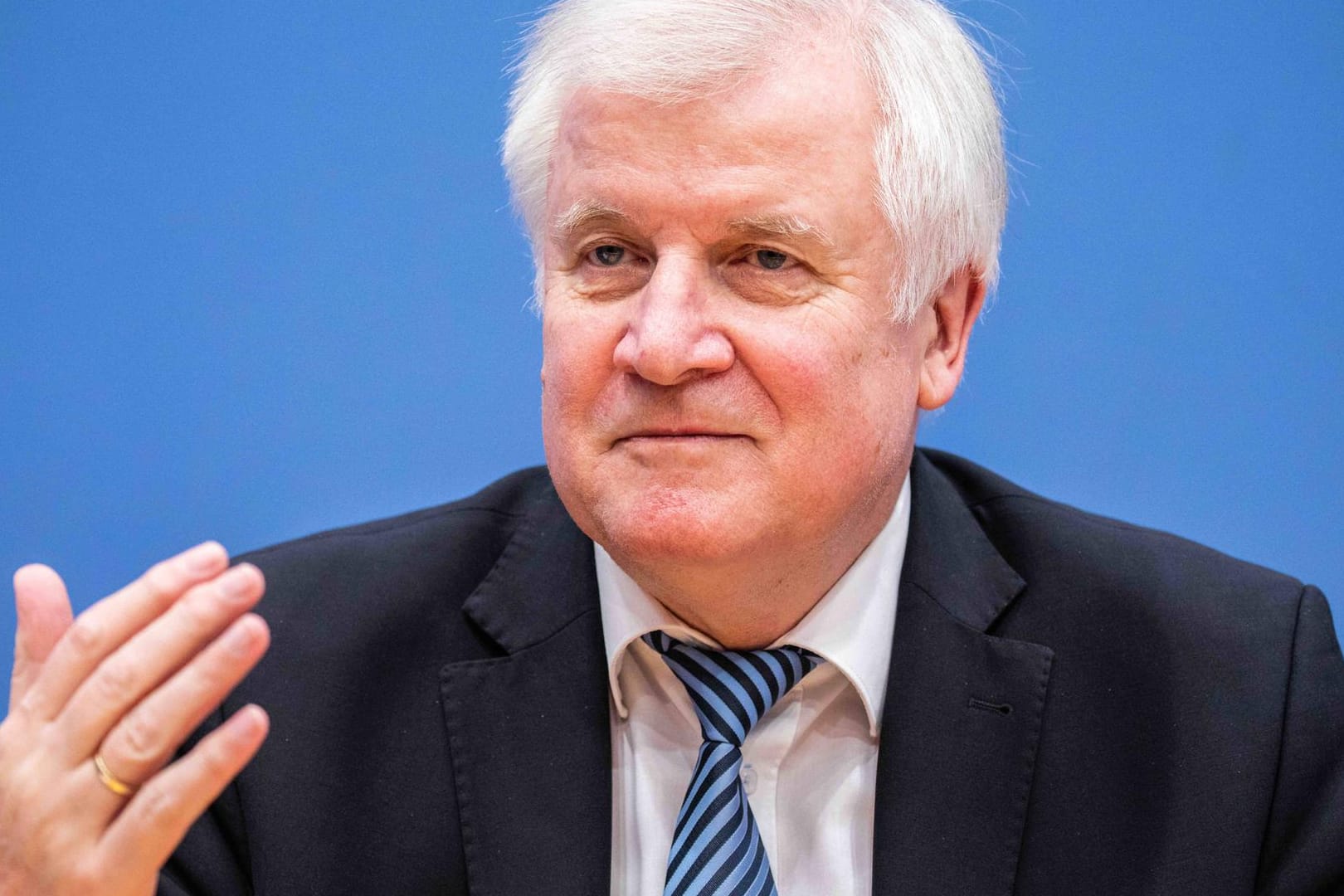 Horst Seehofer: In Köln sprach der Innenminister anlässlich der Amtsleitung beim Verfassungschutzbundesamt.