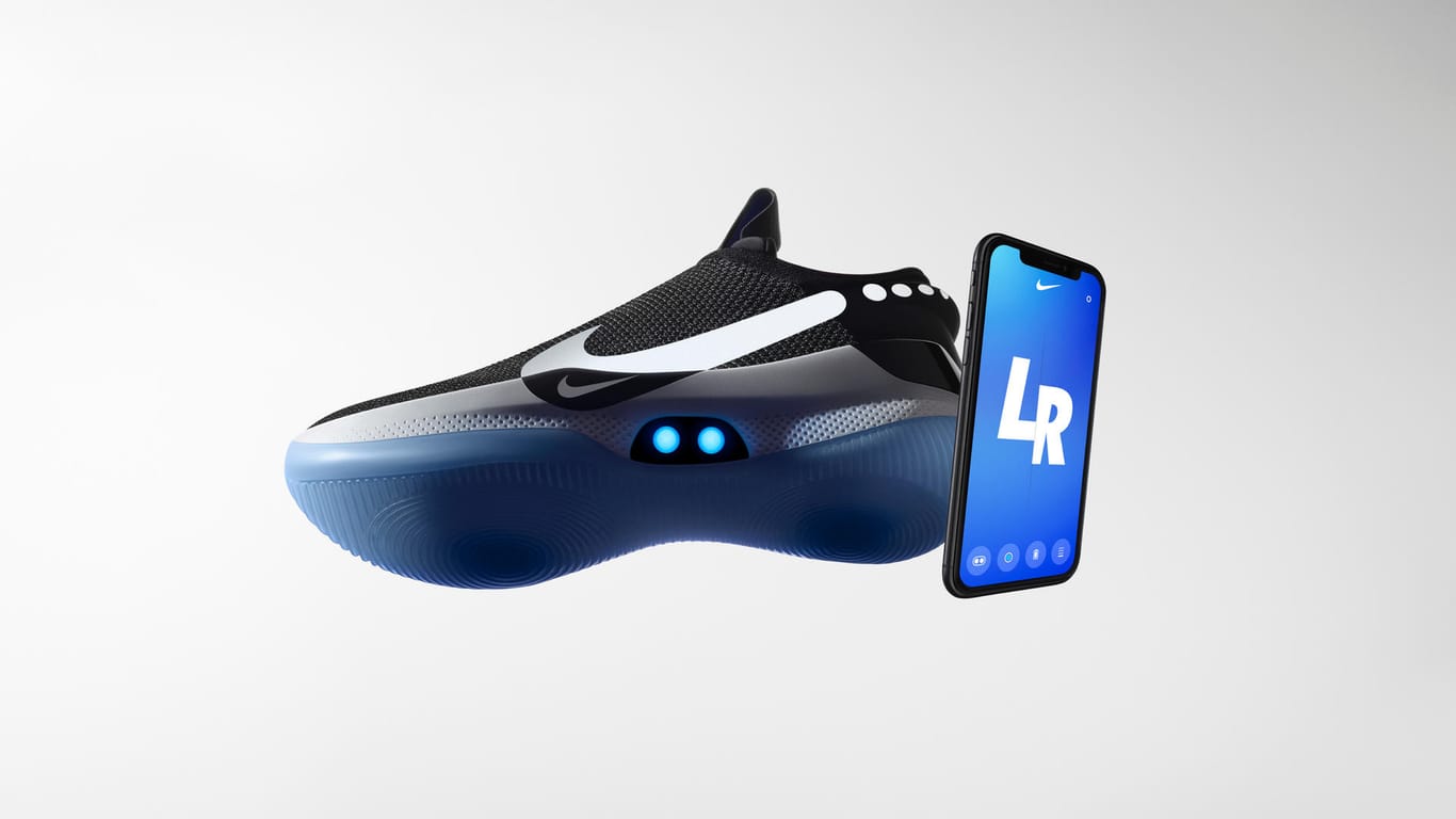 Der Nike Adapt BB: Der Schuh soll sich an den Fuß des Trägers anpassen.