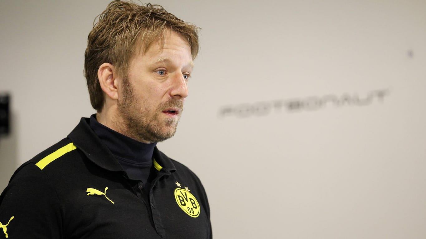 Macher im Hintergrund: Sven Mislintat bei einem seiner seltenen Auftritte 2013 für Borussia Dortmund.