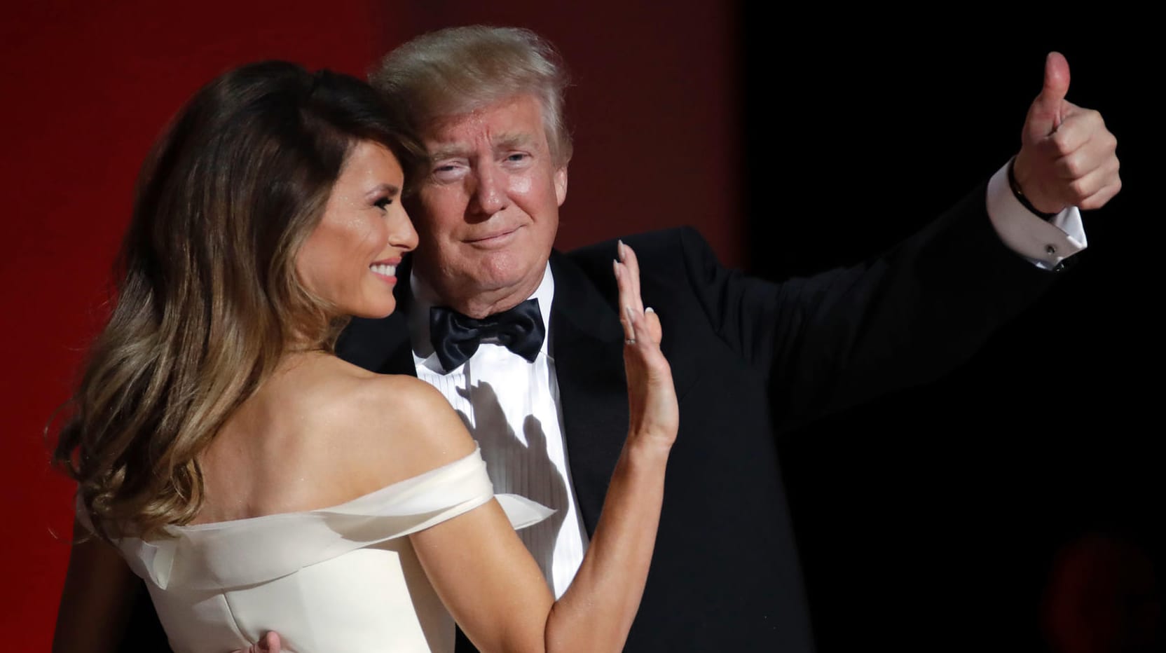 Donald Trump und seine Frau Melania: Beide haben Chancen auf die Goldene Himbeere.