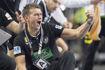 Siegerfaust: Bundestrainer Christian Prokop rauscht mit der deutschen Nationalmannschaft bislang durch die Heim-WM.