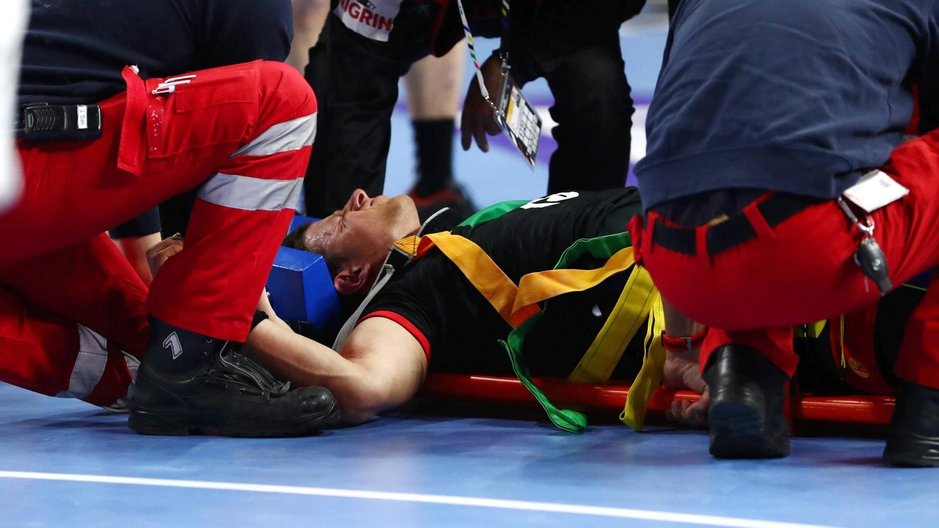 Vorbei: Für Martin Strobel ist die Handball-WM vorzeitig beendet.