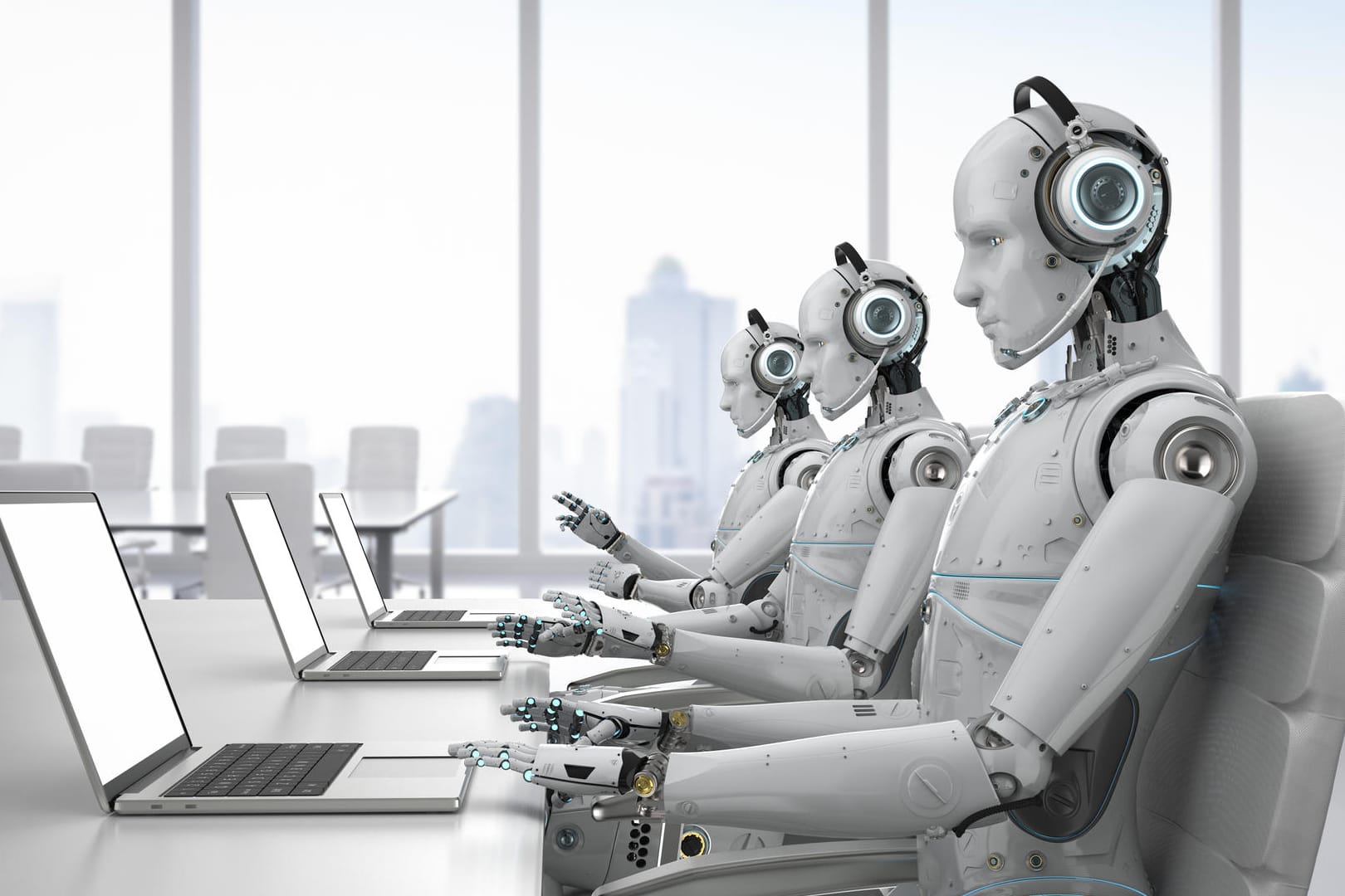 Roboter als Callcenter-Mitarbeiter: Welche Jobs werden künftig von Maschinen ausgefüllt?