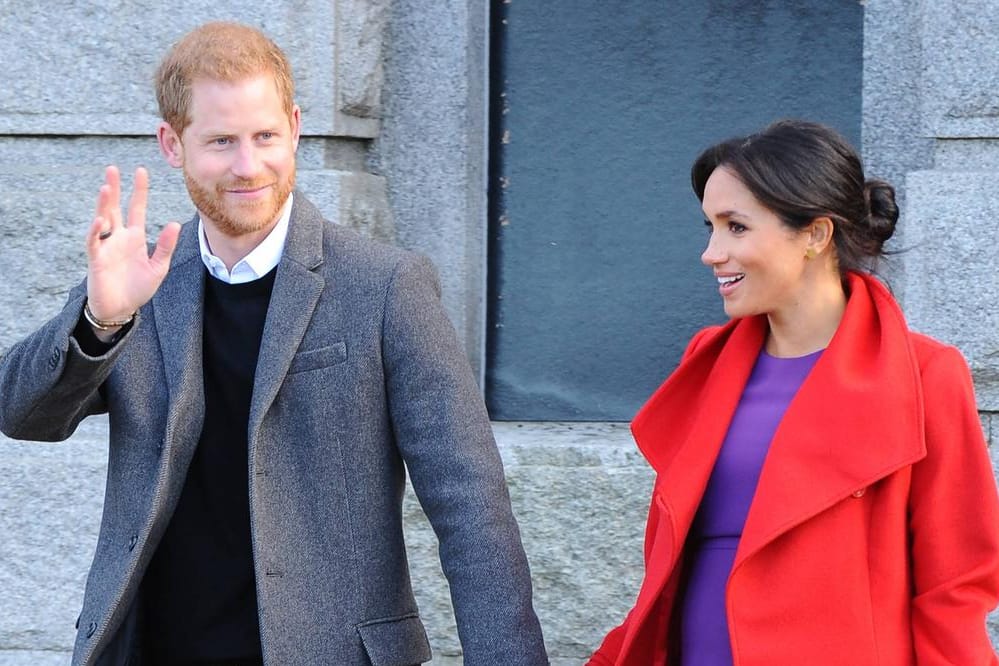 Prinz Harry und Herzogin Meghan: Sie werden zum ersten Mal Eltern.