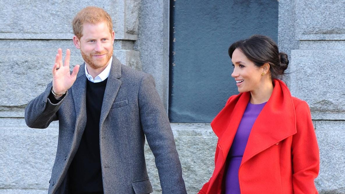 Prinz Harry und Herzogin Meghan: Sie werden zum ersten Mal Eltern.