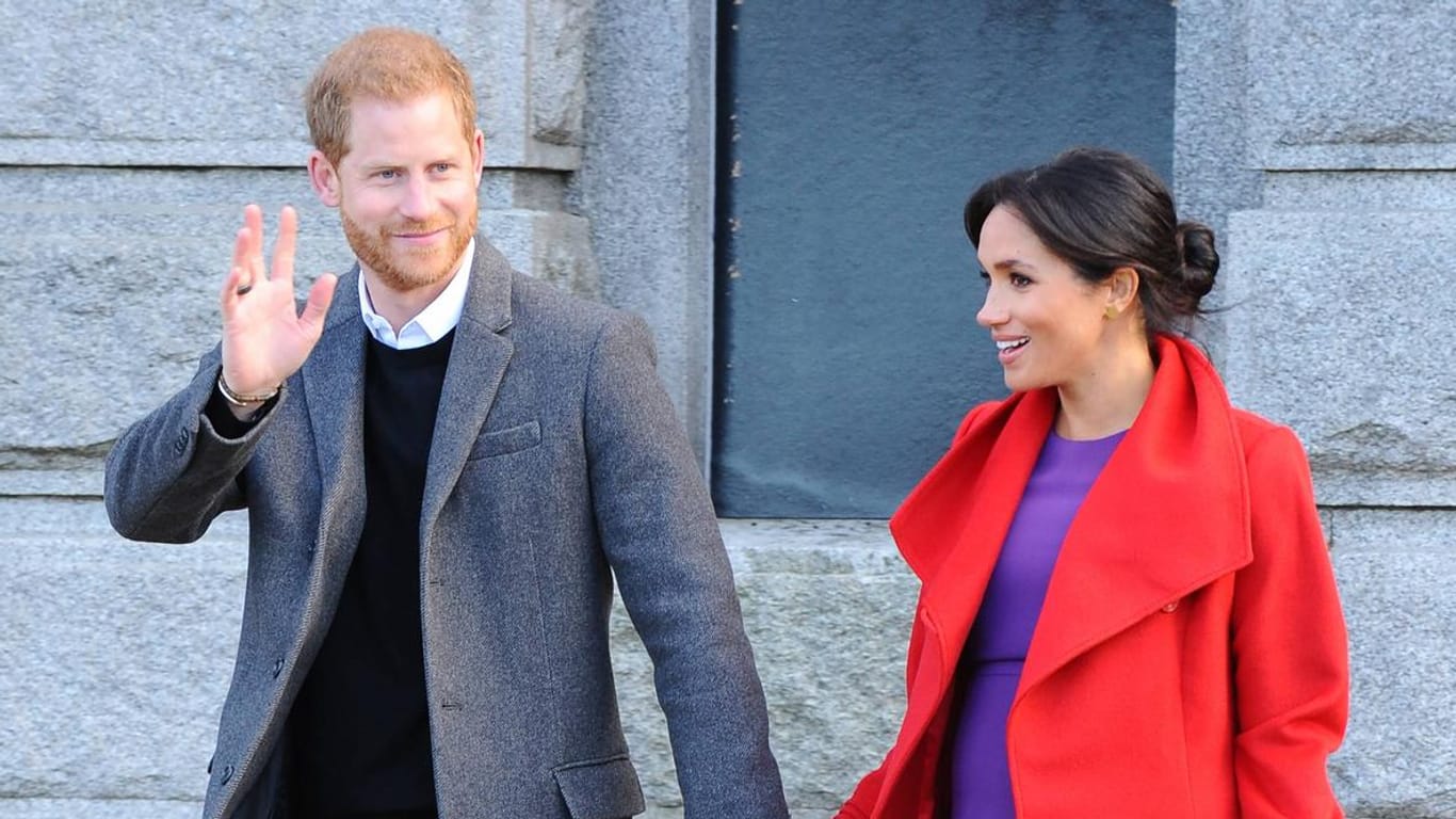 Prinz Harry und Herzogin Meghan: Sie werden zum ersten Mal Eltern.