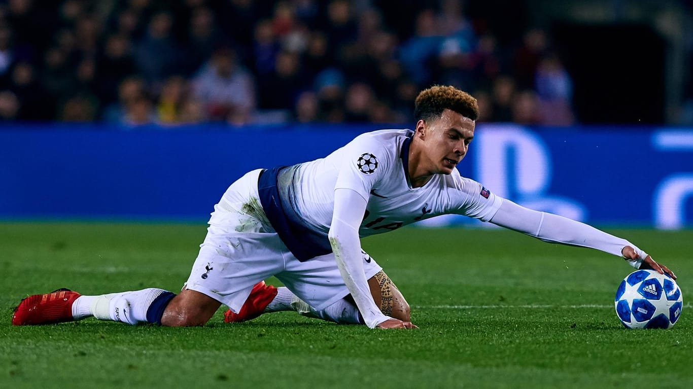 Tottenhams Dele Alli: Der Mittelfeldstar verpasst die Champions-League-Duelle gegen Borussia Dortmund.