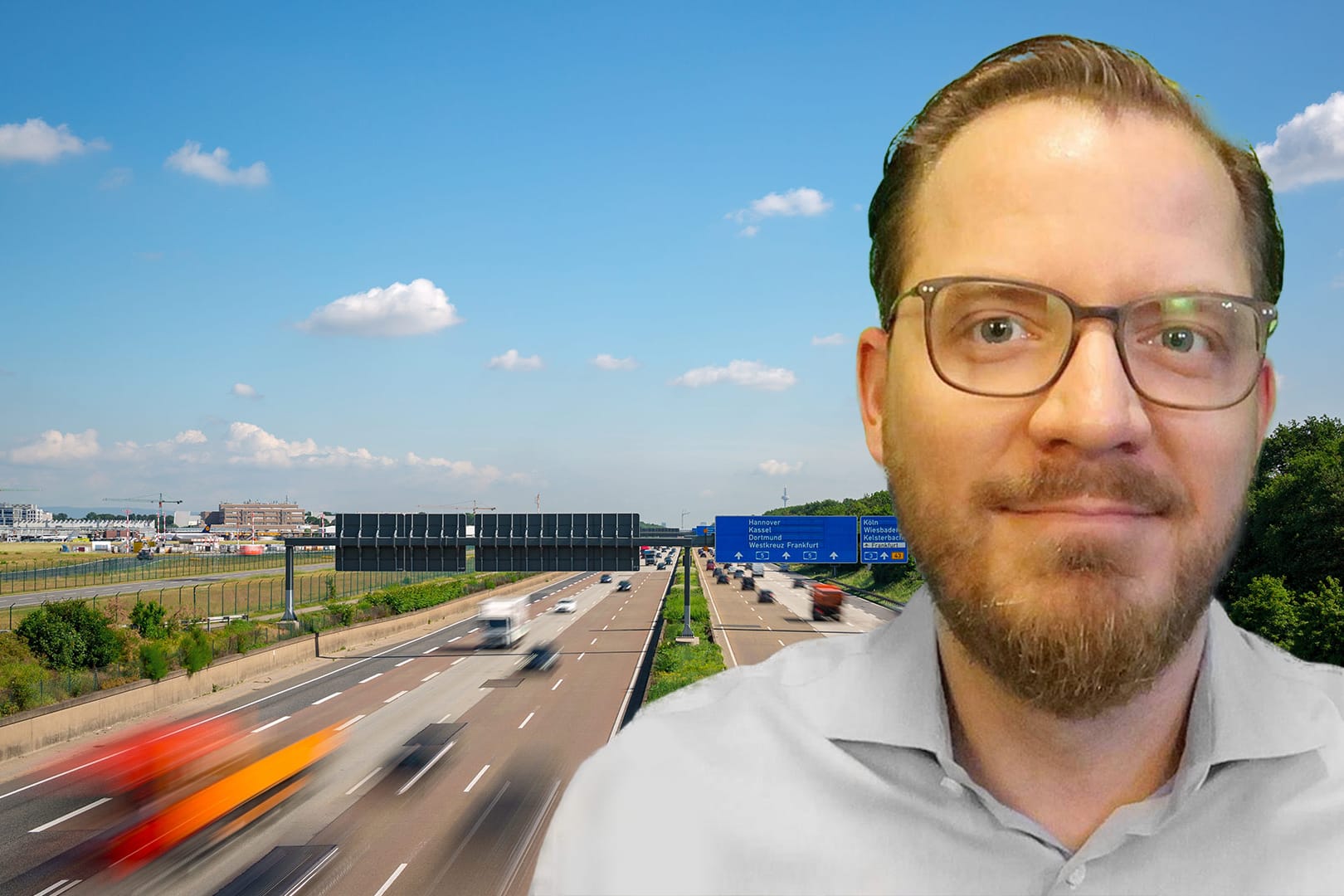 Tobias Huch nennt Tempo 180 eine "angenehme Reisegeschwindigkeit" und wettert gegen ein Tempolimit auf Autobahnen.