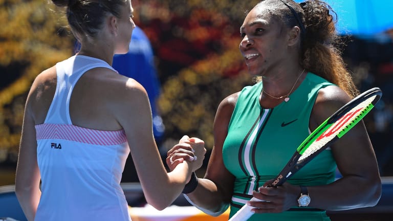 Karolina Pliskova, Serena Williams: Pliskova spielt an diesem Donnerstag gegen US-Open-Siegerin Naomi Osaka aus Japan.