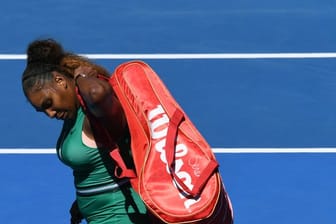 Serena Williams verlor das Match noch im dritten Satz.