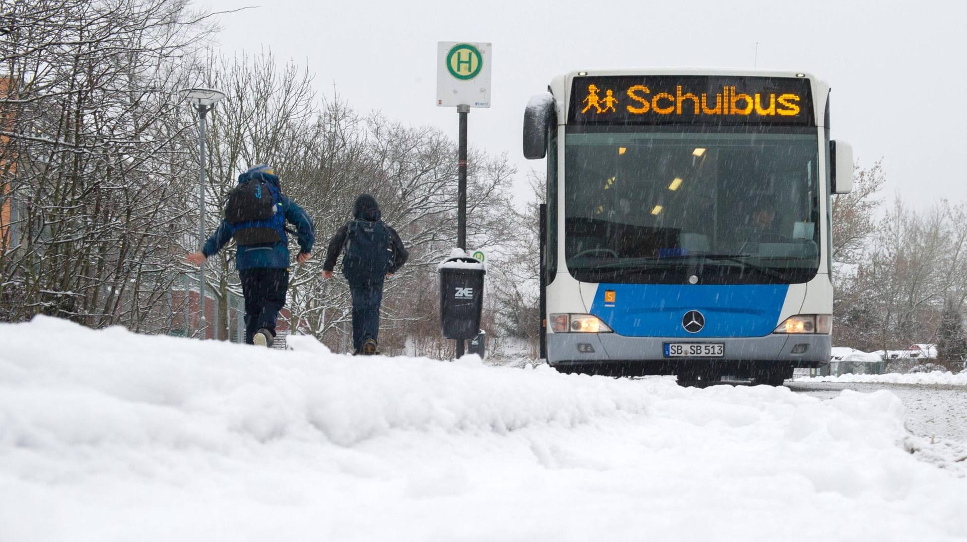 Schulbus: Bei einem Zusammenstoß eines Schulbusses mit einem Firmentransporter in Dörverden bei Verden sind zehn Kinder leicht verletzt worden. (Symbolbild) Schulbus: Bei einem Zusammenstoß eines Schulbusses mit einem Firmentransporter in Dörverden bei Verden sind zehn Kinder leicht verletzt worden. (Symbolbild)
