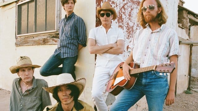 Fünf Männer in der Wüste: Deerhunter.
