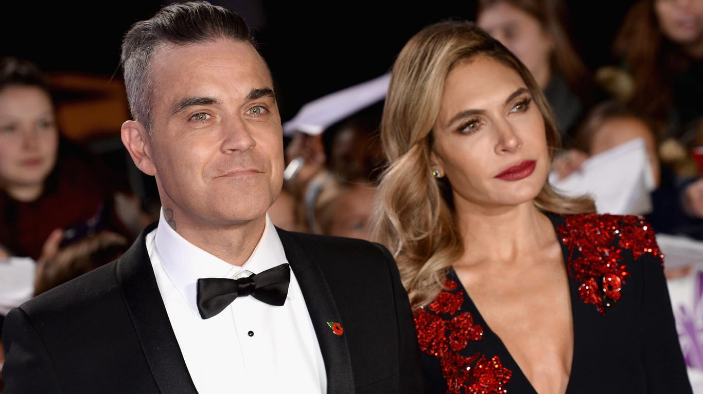 Robbie Williams und seine Frau Ayda Field Williams: Seit 2010 ist das Paar verheiratet.