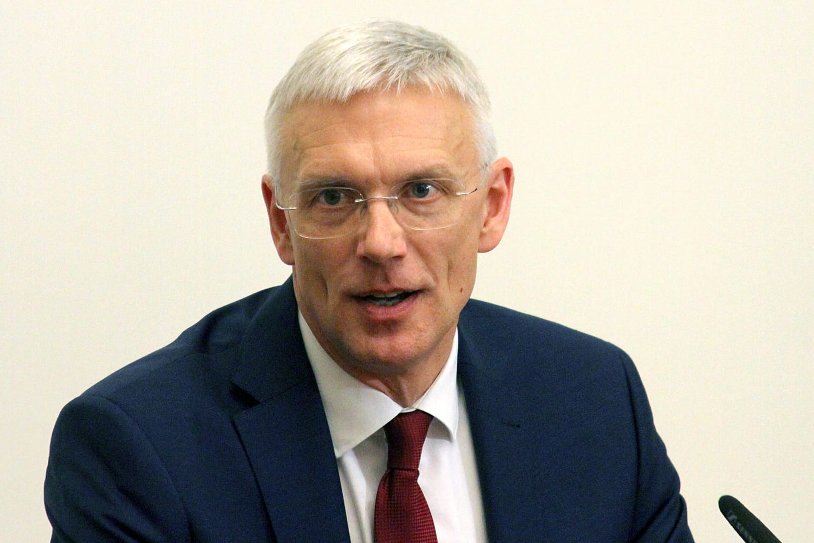 Krisjanis Karins: Der neue lettische Ministerpräsident war seit 2009 als Europaabgeordneter in Straßburg.