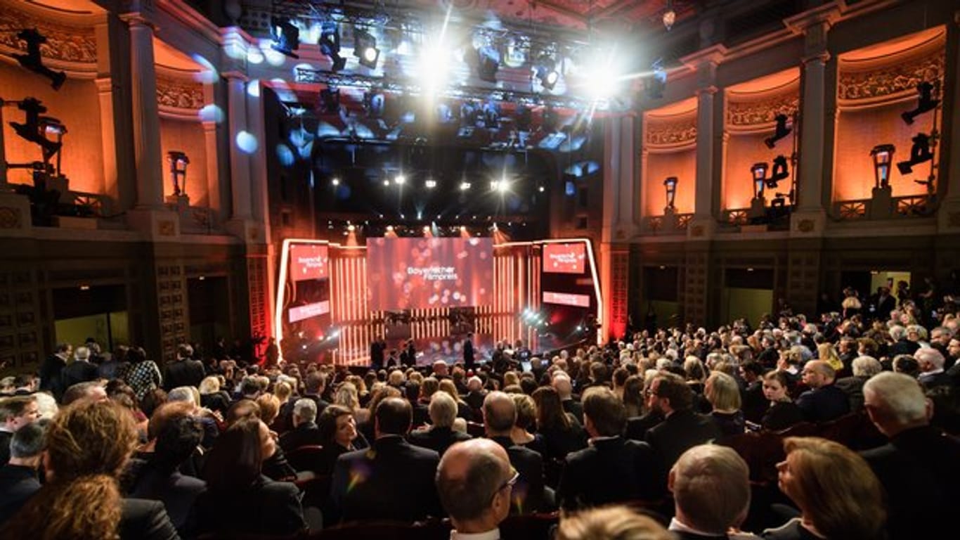 Die Verleihung des Bayerischen Filmpreises findet traditionell im Prinzregententheater statt.