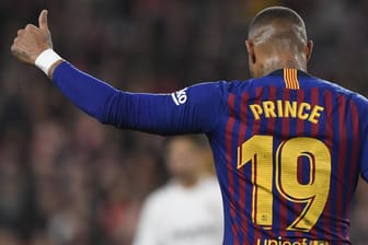 Konnte sein neues Team nicht vor einer Niederlage bewahren: Kevin-Prince Boateng verlor mit Barcelona in Sevilla.