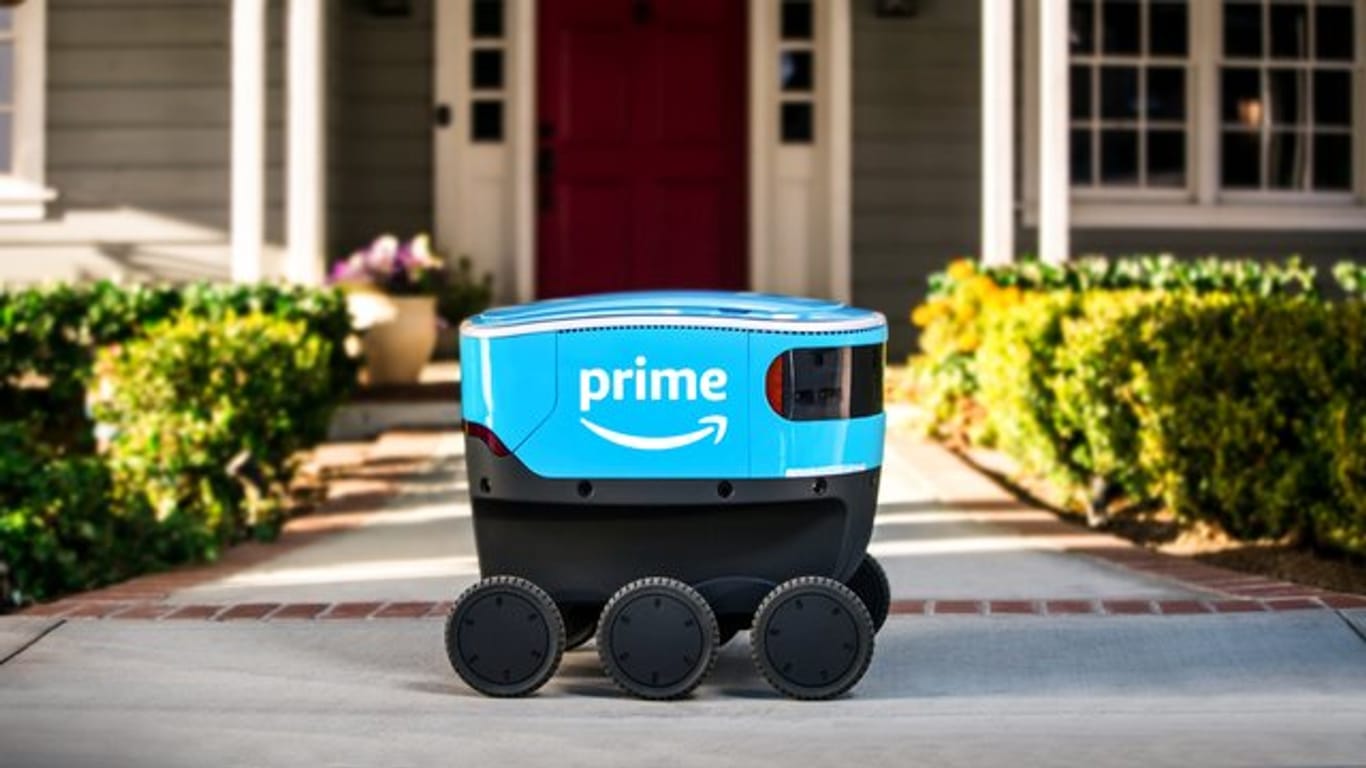 Amazon testet kleine Lieferroboter in der Nähe von Seattle.