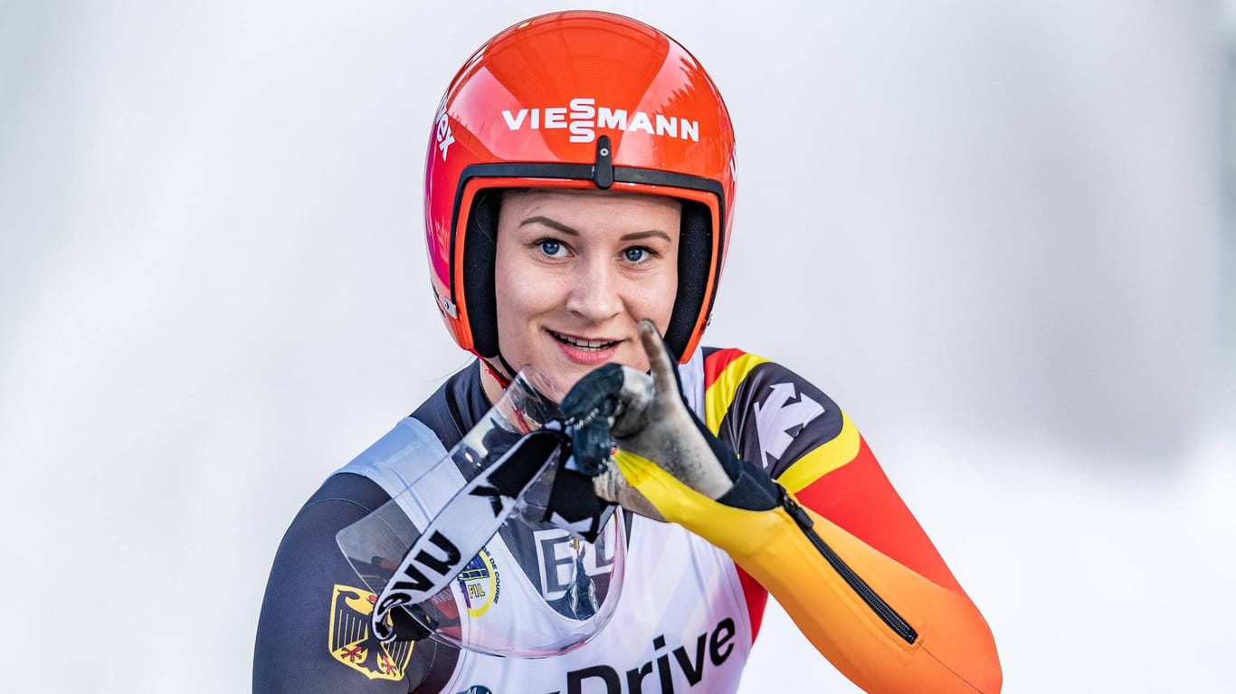 Medaillengewinnerin: Bei Olympia in Pyeongchang holte Dajana Eitberger 2018 Silber.