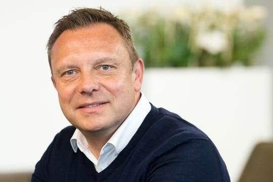 Trainer André Breitenreiter kritisiert die Clubführung bei Hannover 96.