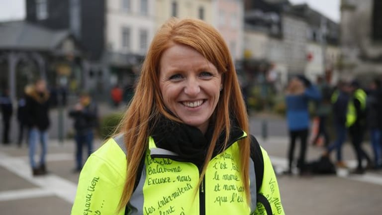 Ingrid Levavasseur will für die "Gelbwesten" ins Europaparlament.