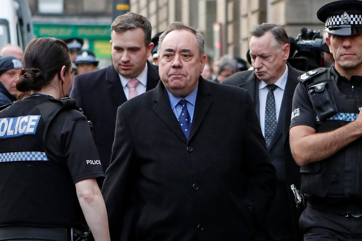 Schottlands früherer Regierungschef Alex Salmond: Nach seinem Erscheinen vor Gericht bezeichnete er sich als unschuldig.
