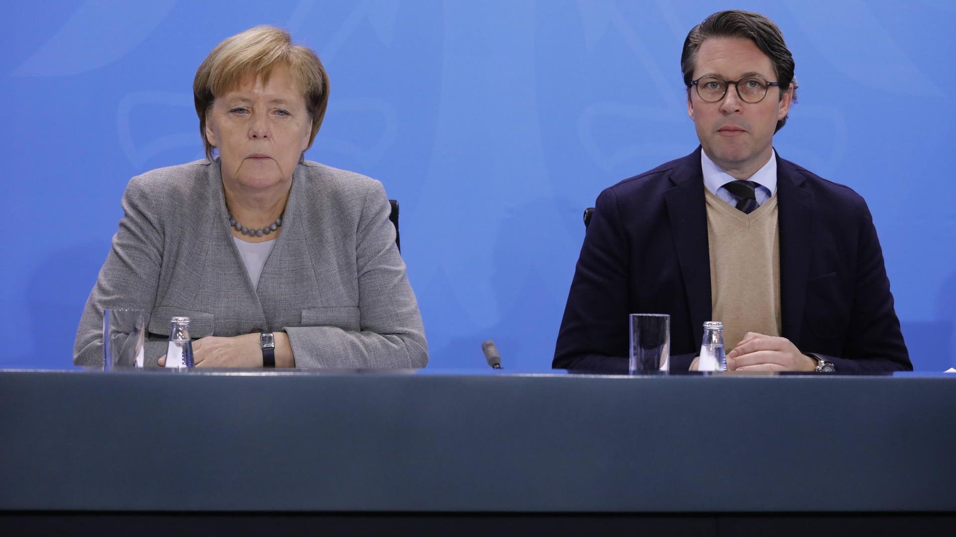 Bundeskanzlerin Angela Merkel und Andreas Scheuer, Verkehrsminister: Was will die Regierung?