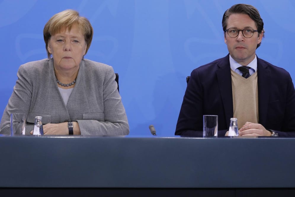 Bundeskanzlerin Angela Merkel und Andreas Scheuer, Verkehrsminister: Was will die Regierung?