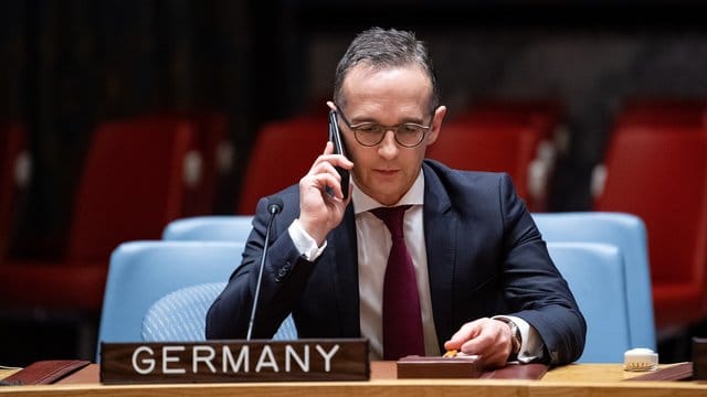 Heiko Maas nimmt in dem wichtigsten Gremium der Vereinten Nationen an einer Debatte zum Thema Klimaschutz teil. Heiko Maas nimmt in dem wichtigsten Gremium der Vereinten Nationen an einer Debatte zum Thema Klimaschutz teil.