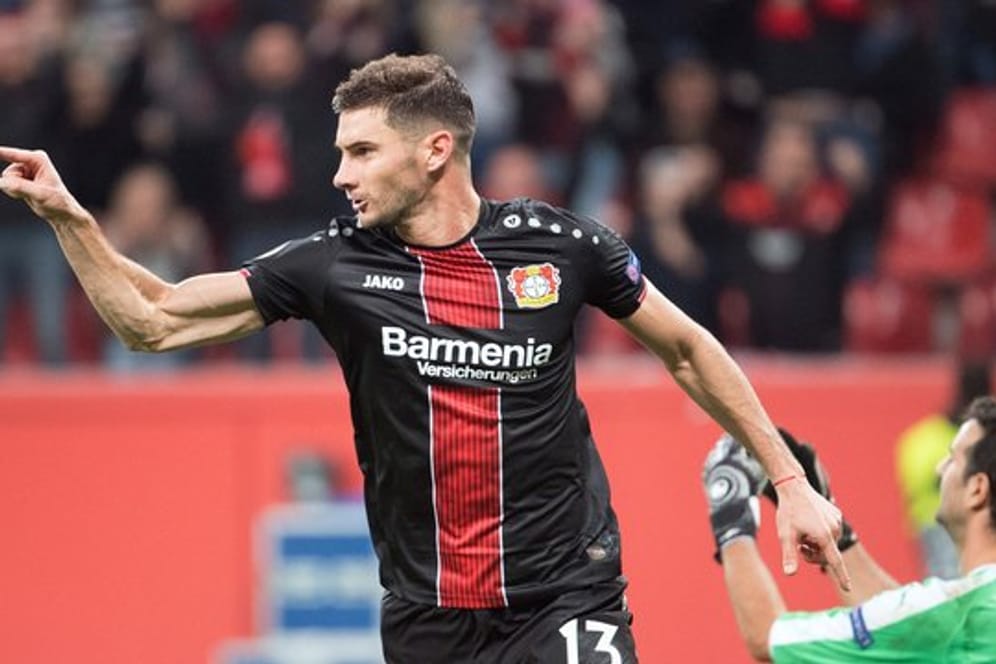 Soll weiter für Leverkusen auf Torjagd gehen: Angreifer Lucas Alario.