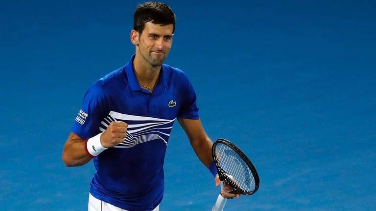 Glanzleistung: Novak Djokovic.