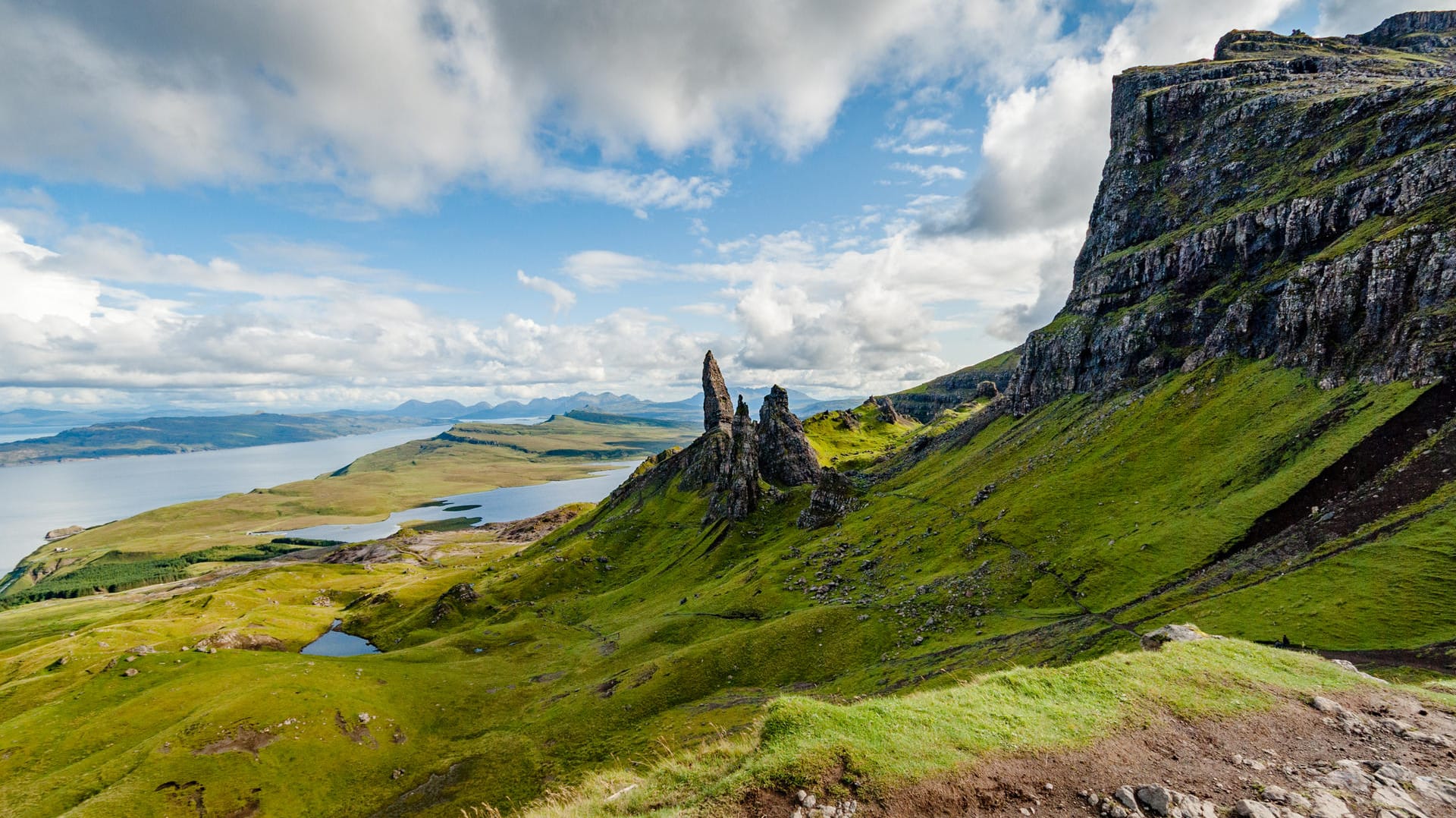 Old Man of Storr: Die spitz aufragenden Felsen sind ein beliebtes Ausflugsziel.