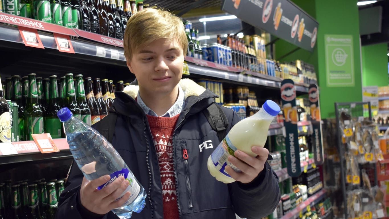 Dima: Der junge Student will auf Alkohol verzichten.