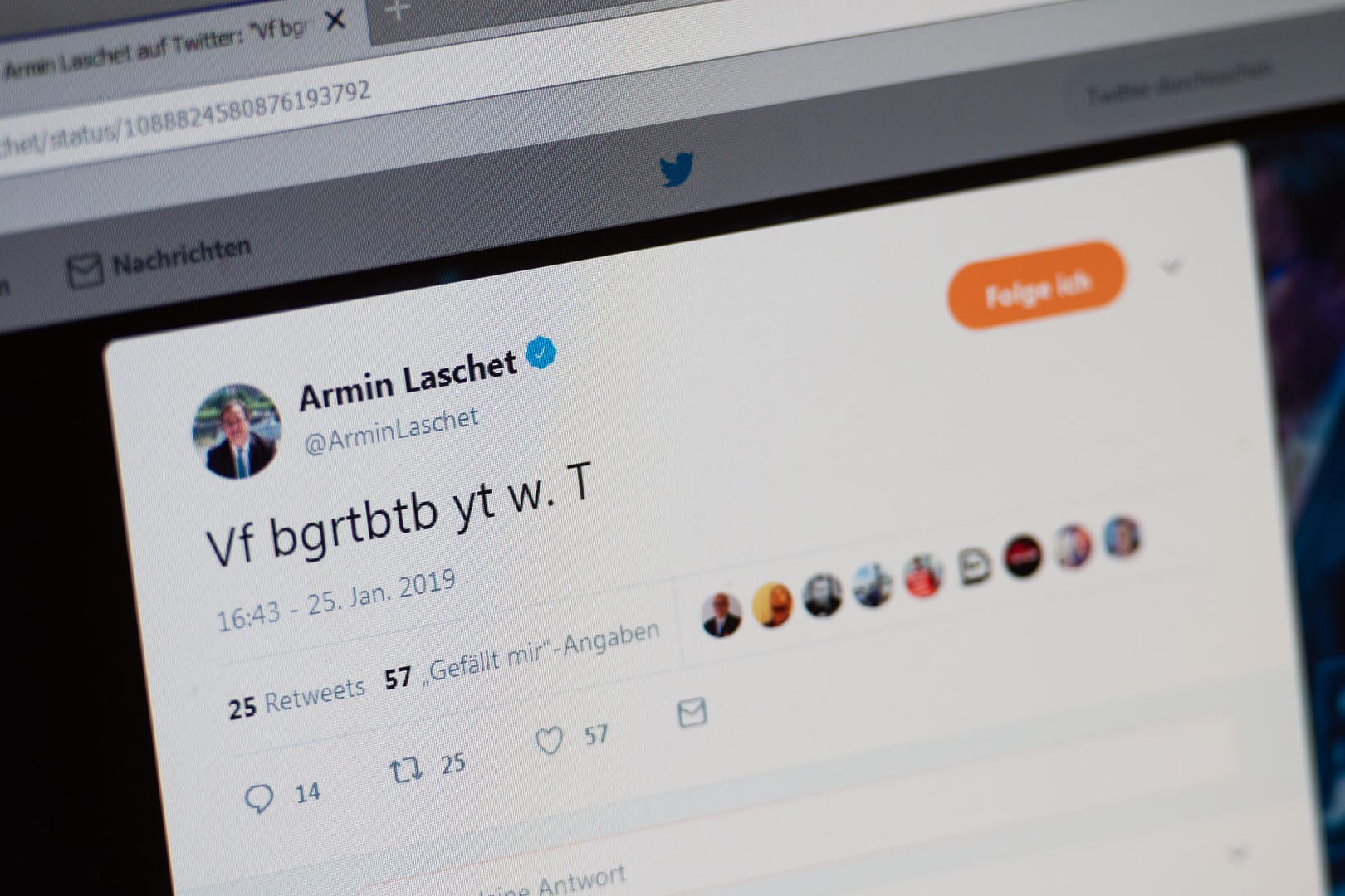 Das ist der Laschet-Tweet: Viele Twitter-Nutzer amüsierte die Botschaft.