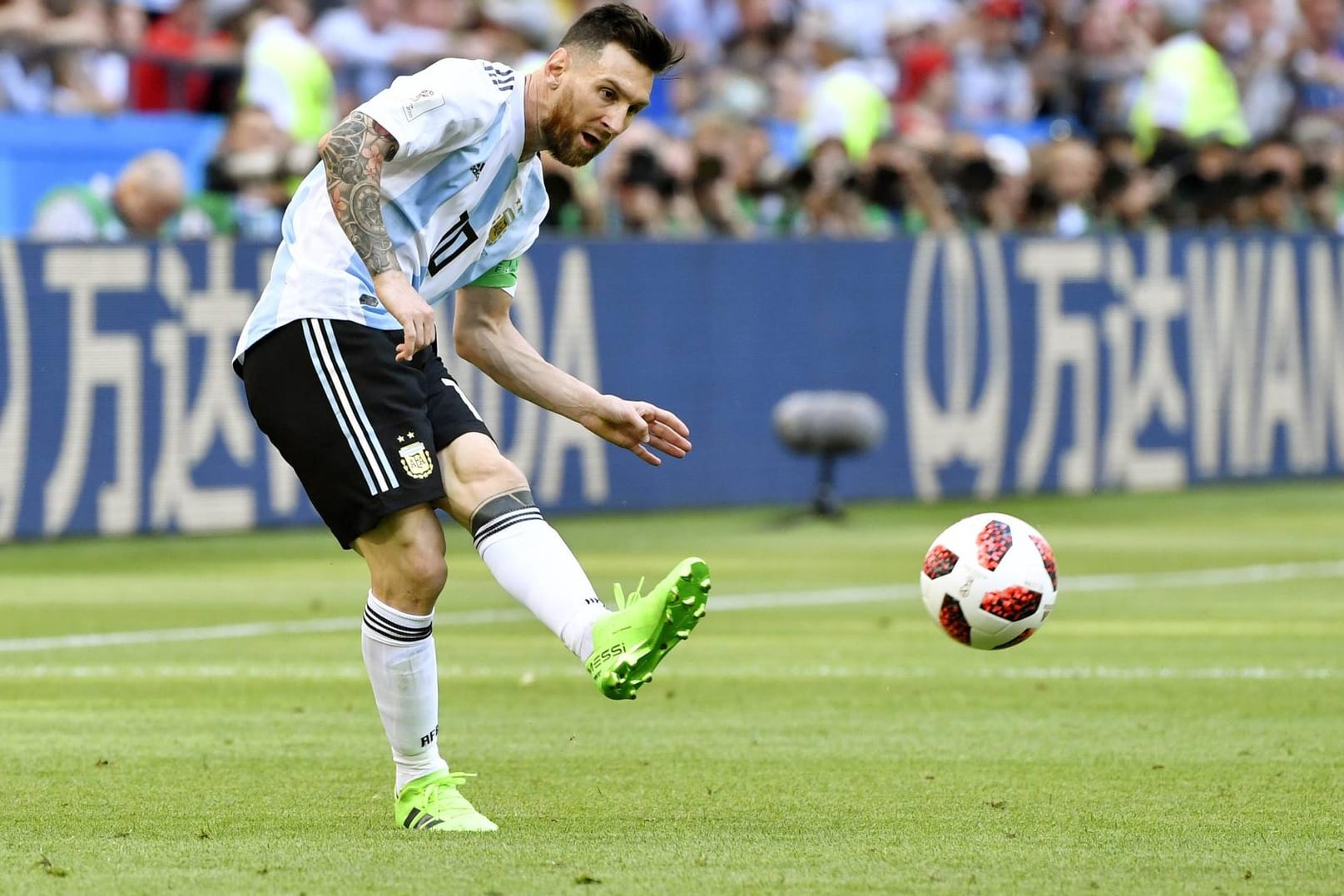 Seit der WM 2018 nicht mehr im Argentinien-Trikot: Lionel Messi.