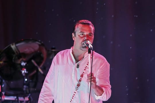 Musik ist sein Leben: Mike Patton tritt 2015 mit seiner Band Faith No More in Rio auf.