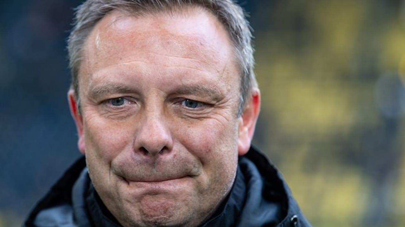 Trainer André Breitenreiter steht bei Hannover 96 vor dem Aus.